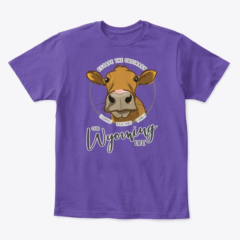 Blonde Cow Logo Tee